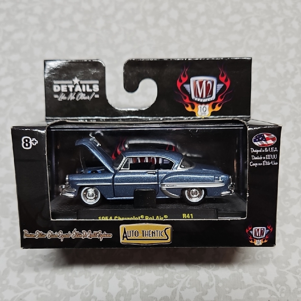 M2 Machines 1954 Chevrolet Bel Air Premium Limited Edition Die-cast Car